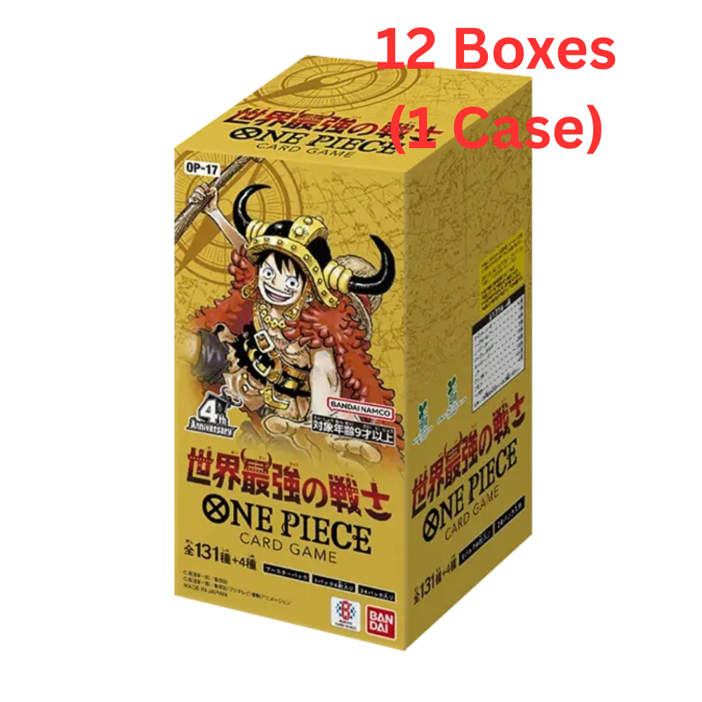One Piece TCG: [Pre-order] (1 Case)The World's Strongest Warriors [OP-17] BOX - New (2026/08/22)
