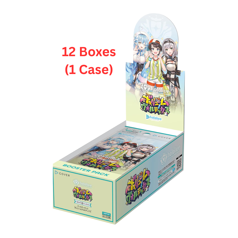 hololive OFFICIAL CARD GAME TCG: [Pre-order] (1 Case)Booster Pack: Volume Vortex Cover BOX - NEW/Sealed(2026/09/19)