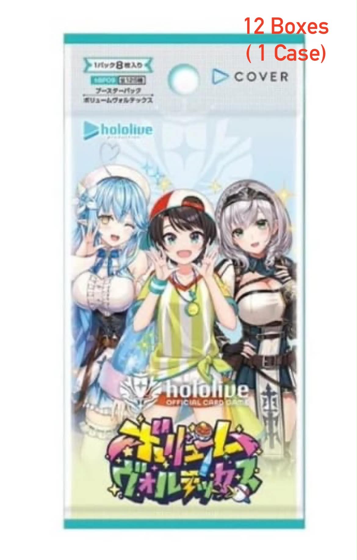 hololive OFFICIAL CARD GAME TCG: [Pre-order] (1 Case)Booster Pack: Volume Vortex Cover BOX - NEW/Sealed(2026/09/19)