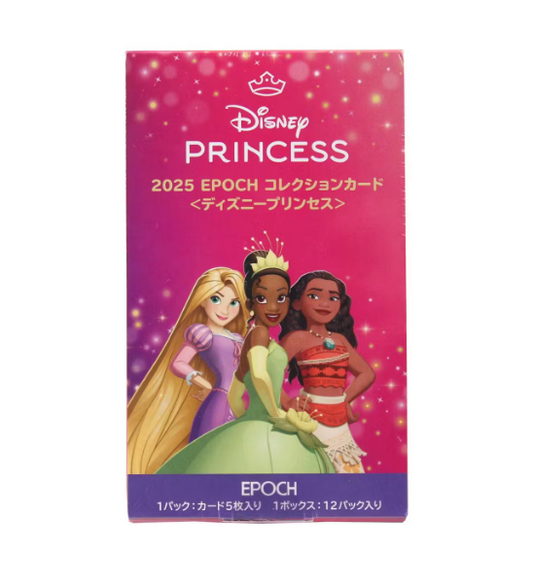 2025 EPOCH Collection Card Disney Princess BOX - NEW/Sealed (2025/03/15)