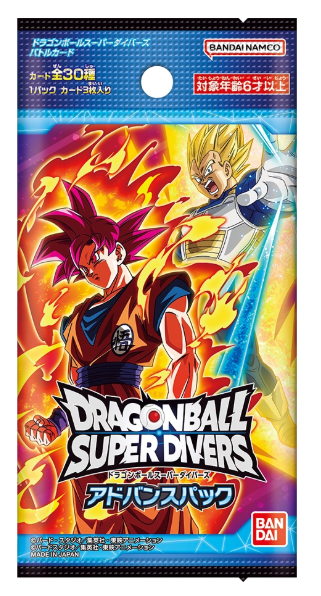 ドラゴンボール TCG Dragon Ball TCG: (1 Case) Super Divers Advanced Pack BOX
