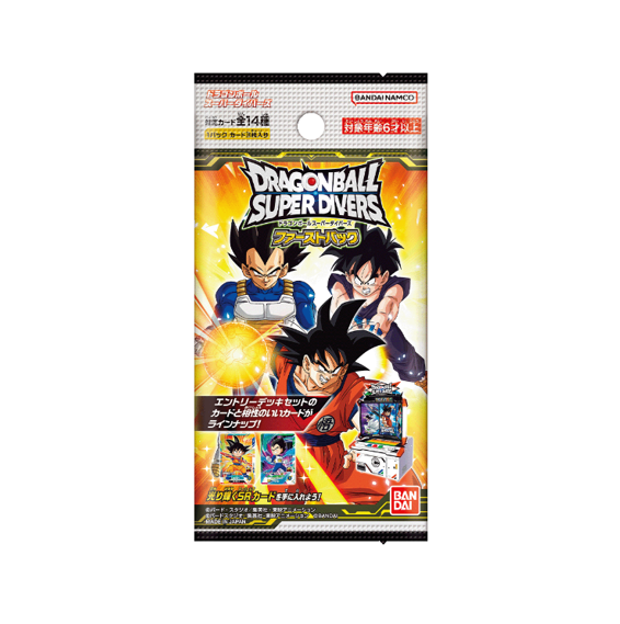 Dragon Ball TCG: (1 Case) Super Divers First Pack BOX - NEW/Sealed (2024/11/07)