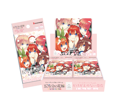 The Quintessential Quintuplets Card Game Booster Pack Vol.2 Irreplaceable Being BOX - NEW (2025/01/24)