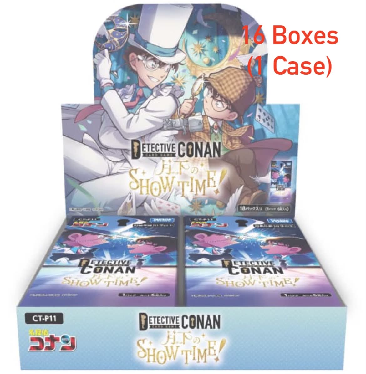 Detective Conan TCG:[Pre-order] CT-P11 Case-Booster 11: (1 Case)"Showtime Under the Moonlight!"- BOX- NEW (2026/10/31)