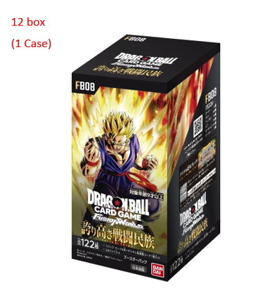 Dragon Ball Super TCG:[Pre-order](1 Case) Booster Pack Proud Warrior Race [FB08] - NEW (2025/12/13)