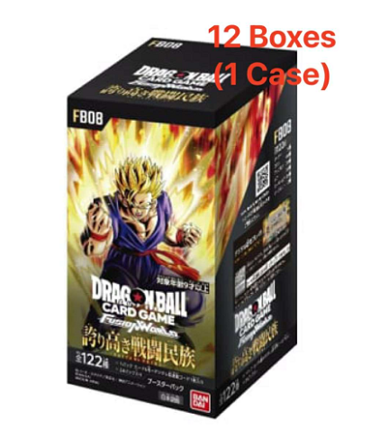 Dragon Ball Super TCG:[Pre-order](1 Case) Booster Pack Proud Warrior Race [FB08] - NEW (2025/12/13)