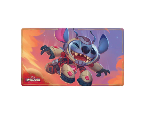 Disney Lorcana TCG: [Pre-order] Japanese Official Playmat Stitch Small Rocket - NEW (2025/05/17)