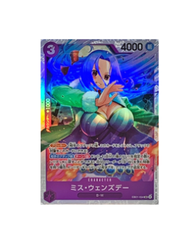 One Piece TCG: Ms. Wednesday EB01-034 SR Memorial Collection
