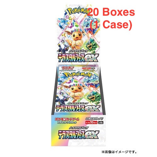 Pokémon TCG: [Pre-order] (1 Case) Terastal Festival sv8a BOX - NEW/Sealed (2024/12/06)