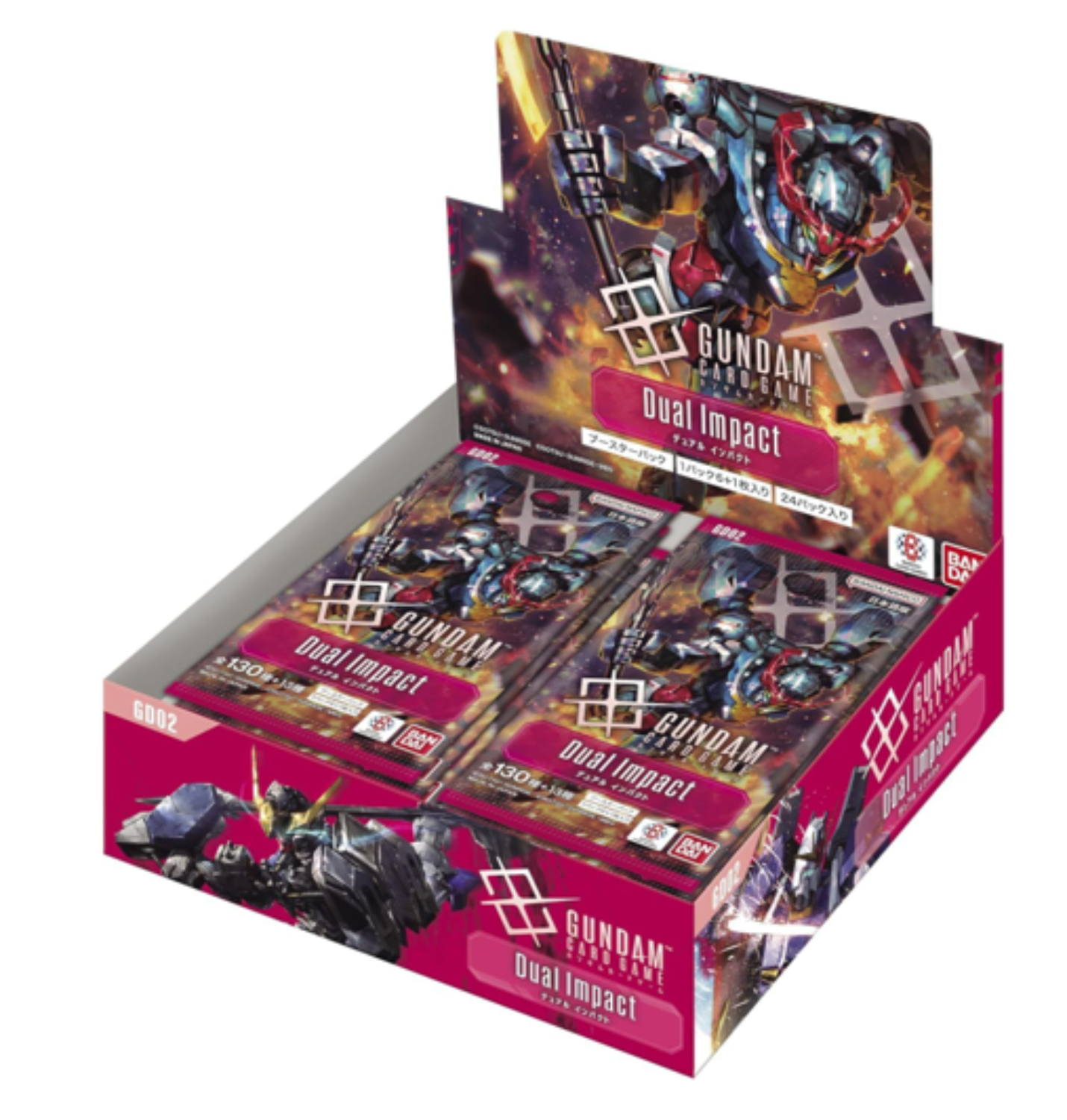 Gundam TCG: Booster Pack Dual Impact [GD02]- NEW