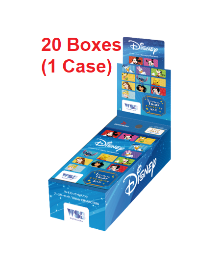 Weiss Schwarz TCG: (1 Case) Disney CHARACTERS BOX - NEW (2023/06/09)