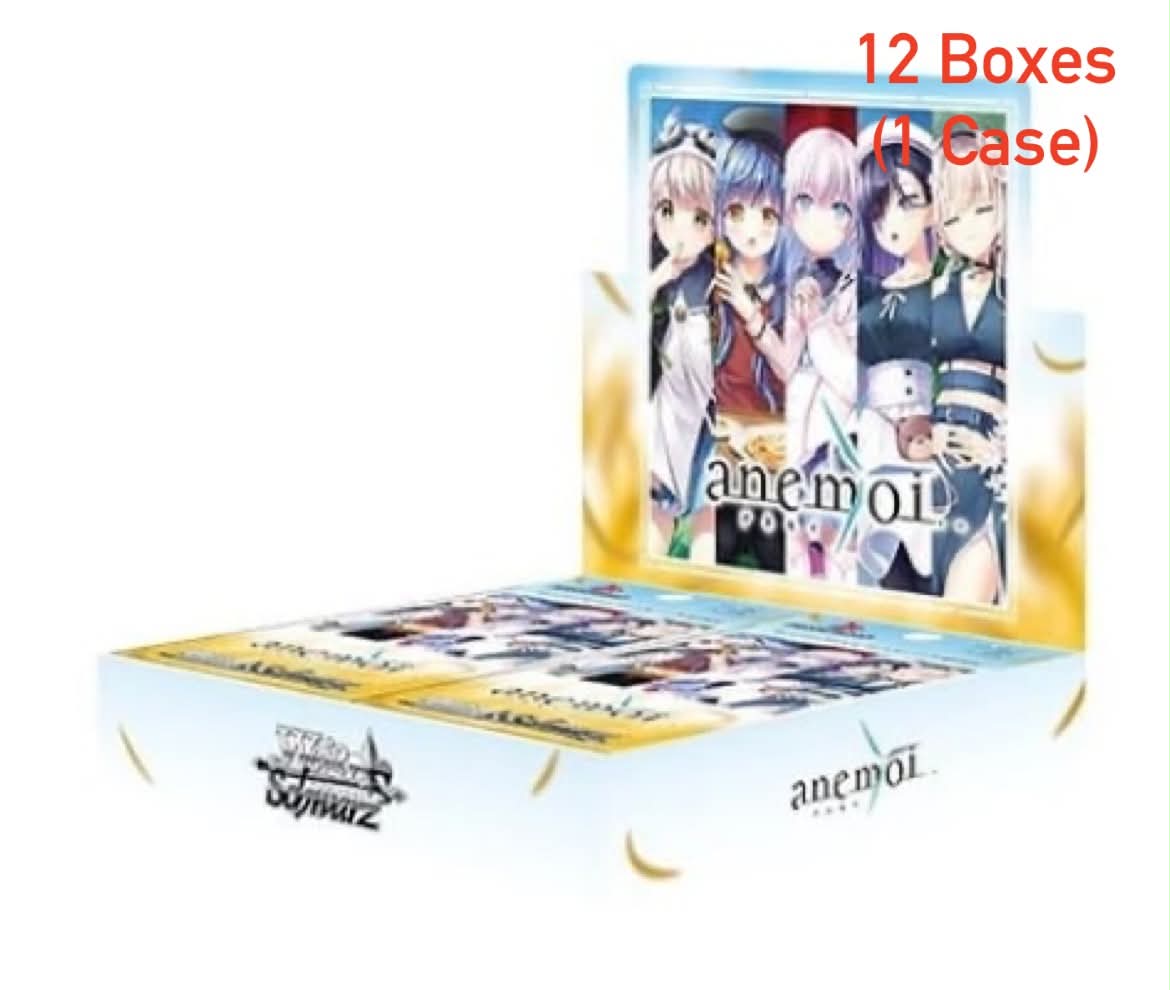 Weiss Schwarz TCG: [Pre-order]:(1 Case) Booster Pack "anemoi" BOX- NEW/Sealed (2026/10/02)