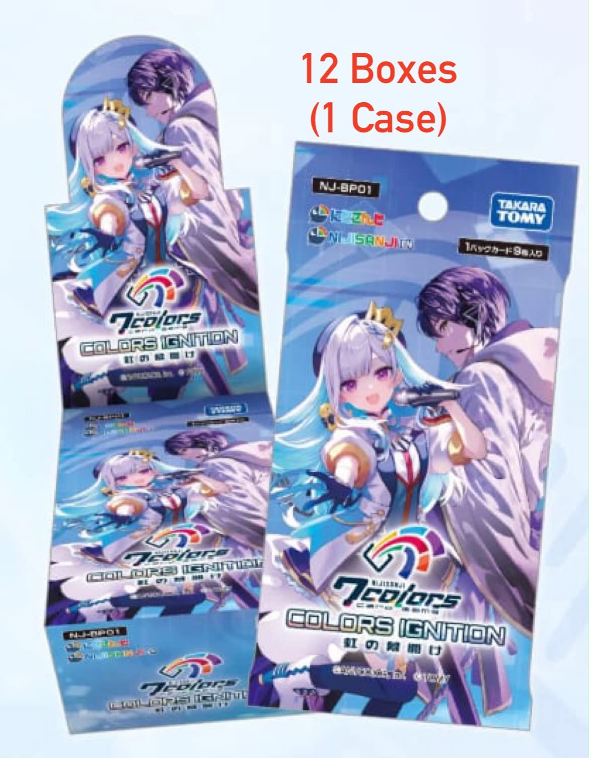 NIJISANJI 7 Colors: [Pre-order](1 Case)Booster Pack COLORS IGNITION The Dawn of the Rainbow(2026/12/26)