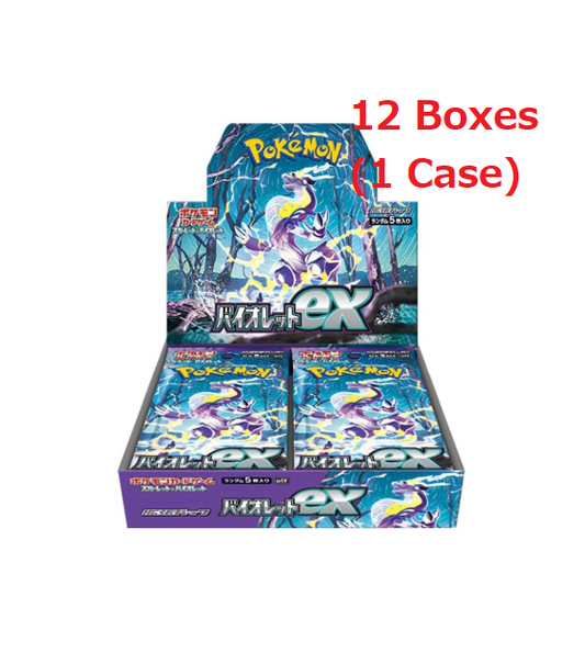 Pokémon TCG: [Reprint Pre-order] (1 Case) Scarlet & Violet Expansion Pack Violet ex BOX - Sealed (2024/05~2024/06)