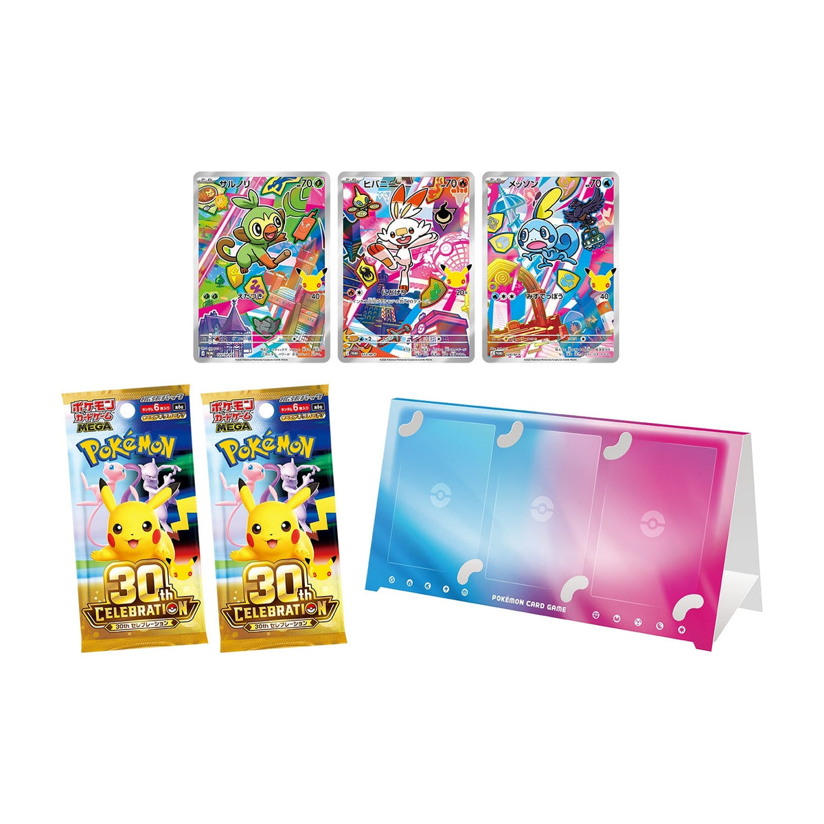 Pokémon TCG: [Pre-order] MEGA 30th CELEBRATION Card Set (Set of 9 Types) (2026/10/16)