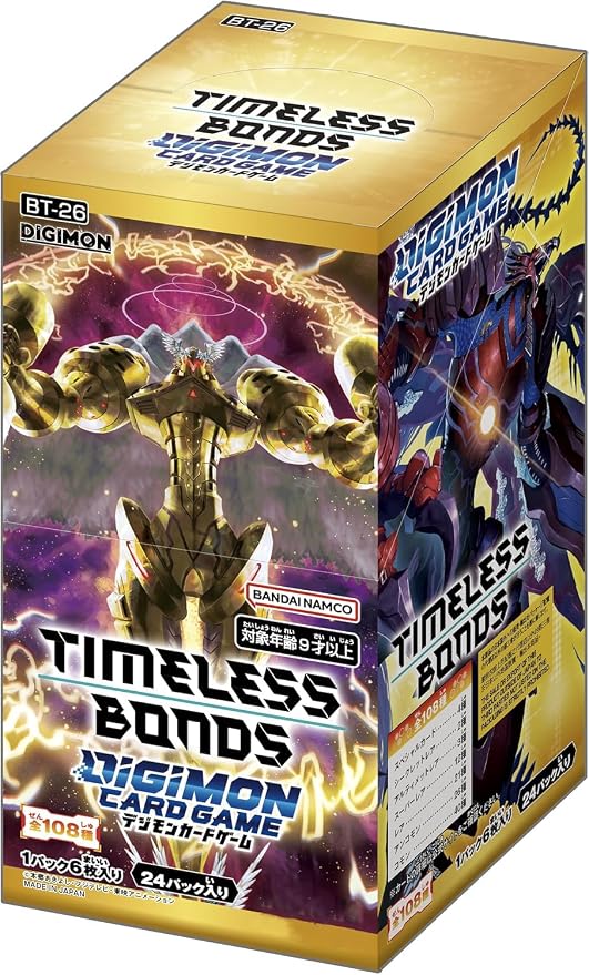 Digimon TCG: [Pre-order] TIMELESS BONDS【BT-26】BOX - NEW (2026/08/29)