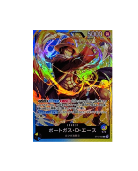 One Piece TCG: Portgas D Ace ST13-002 L The Three Brothers Bond One Piece Card