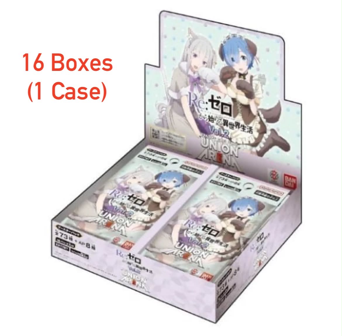 UNION ARENA TCG: [Pre-order](1 Case)Booster Pack: Re:ZERO -Starting Life in Another World- Vol. 2 [EX17BT](2026/10/30)