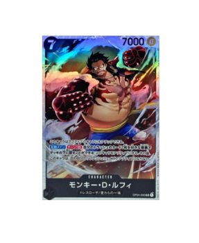 one piece card game gear 4 luffy One Piece TCG: Monkey D. Luffy OP04-090 SR Kingdoms of Intrigue