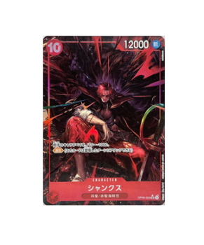 One Piece TCG: Shanks SR OP09-004 Parallel  Emperors in the New World