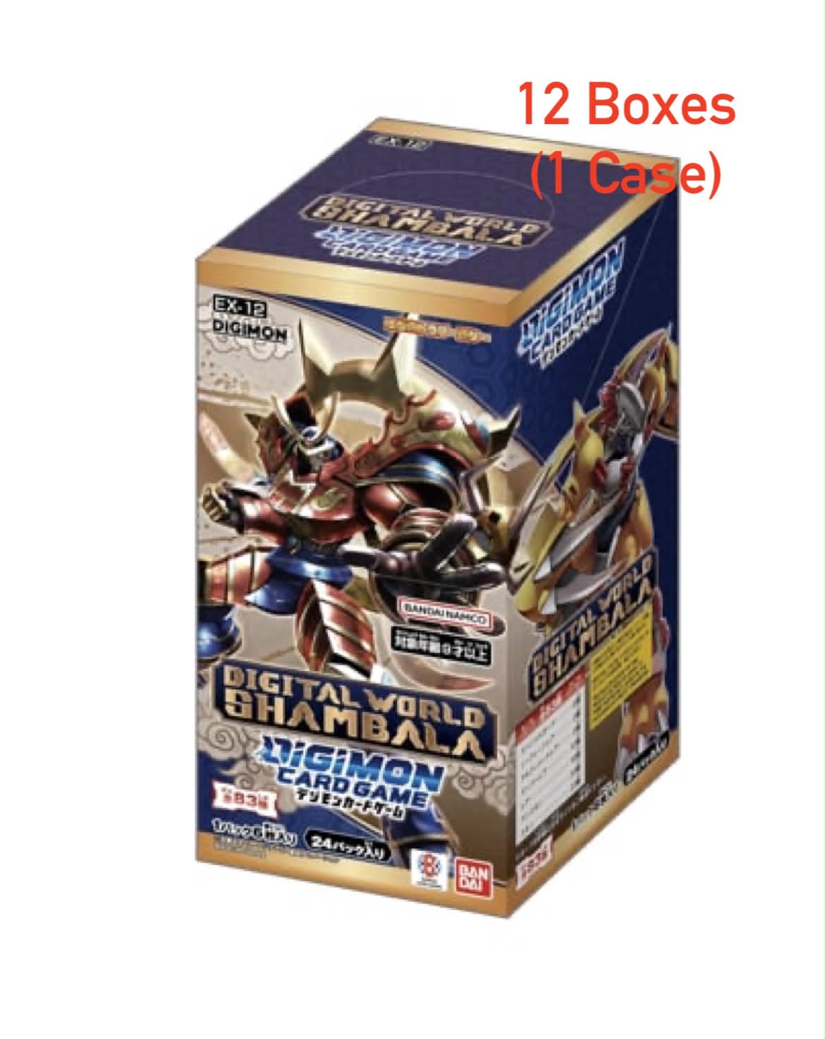 Digimon TCG: (1 Case) DIGITAL WORLD SHAMBALA [EX-12]BOX - NEW (2026/07/04)