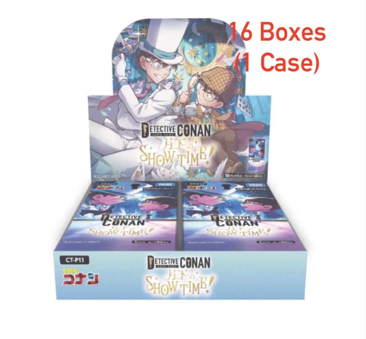 Detective Conan TCG:[Pre-order] CT-P11 Case-Booster 11: (1 Case)"Showtime Under the Moonlight!"- BOX- NEW (2026/10/31)