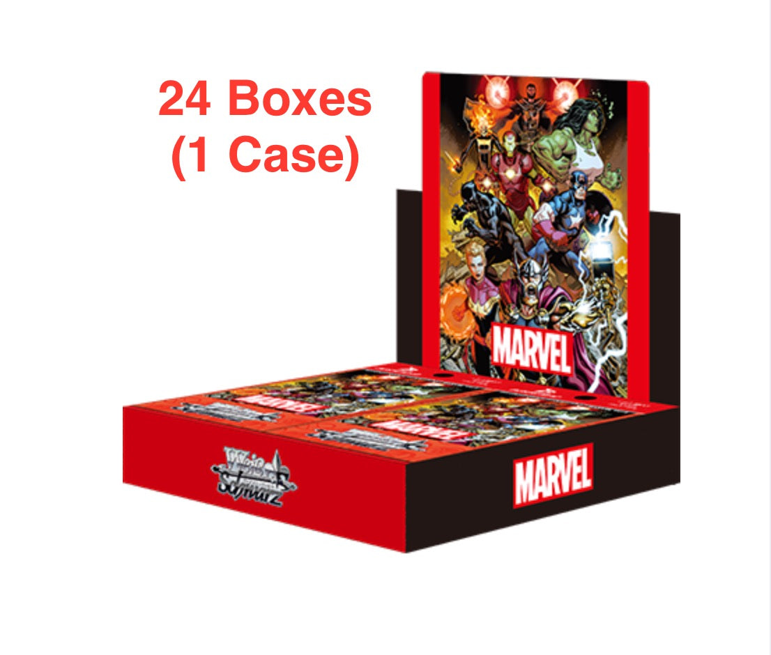 Weiss Schwarz TCG:  (1 Case) MARVEL Vol.2 BOX - NEW/Sealed (2024/08/30)