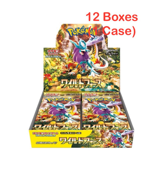 Pokémon TCG: (1 Case) Wild Force sv5K BOX - NEW/Sealed (2024/01/26)