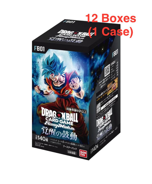 Dragon Ball Super TCG: [Reprint Pre-order] (1 Case) Fusion World Booster Pack Awakened Pulse [FB01] - NEW(2024/04/29)