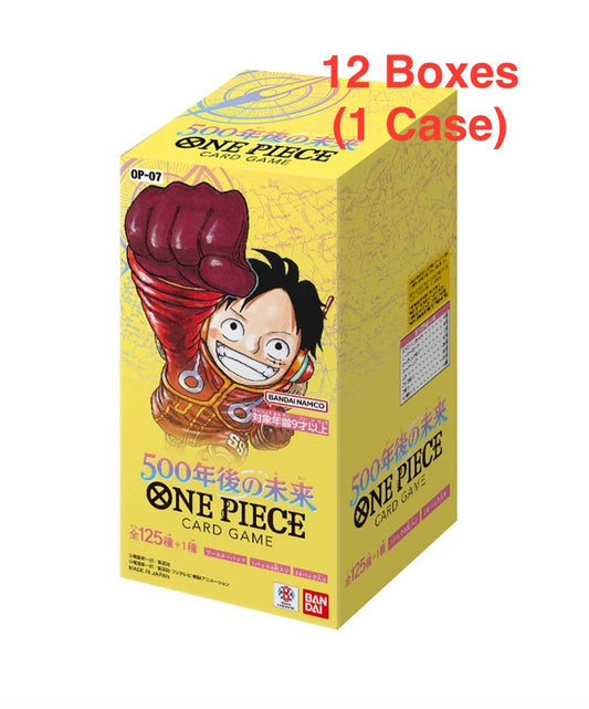 One Piece TCG: [Reprint Pre-order] (1 Case) 500 Yeas in the Future BOX [OP-07] - NEW(2024/04/27)