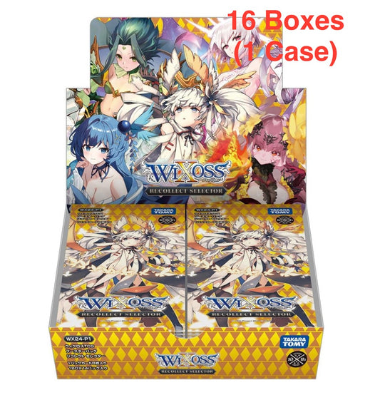 Wixoss TCG: (1 Case) RECOLLECT SELECTOR (WX24-P1) BOX - NEW (2024/04/27)