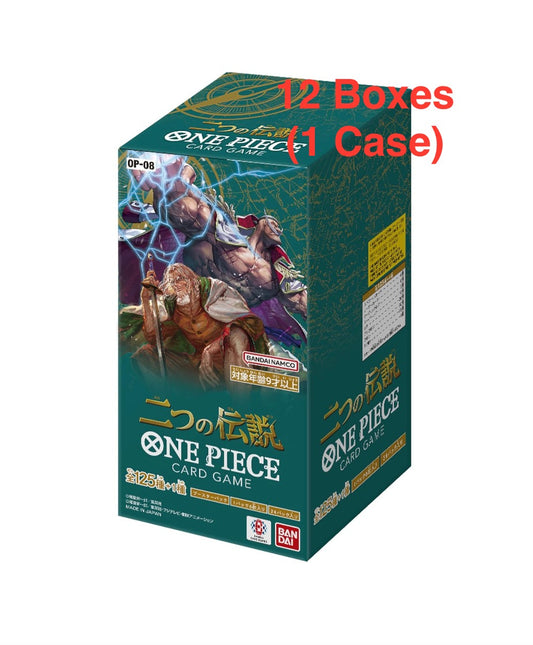 One Piece TCG: [Pre-order] (1 Case) Two Legends BOX [OP-08] - NEW (2024/05/25)