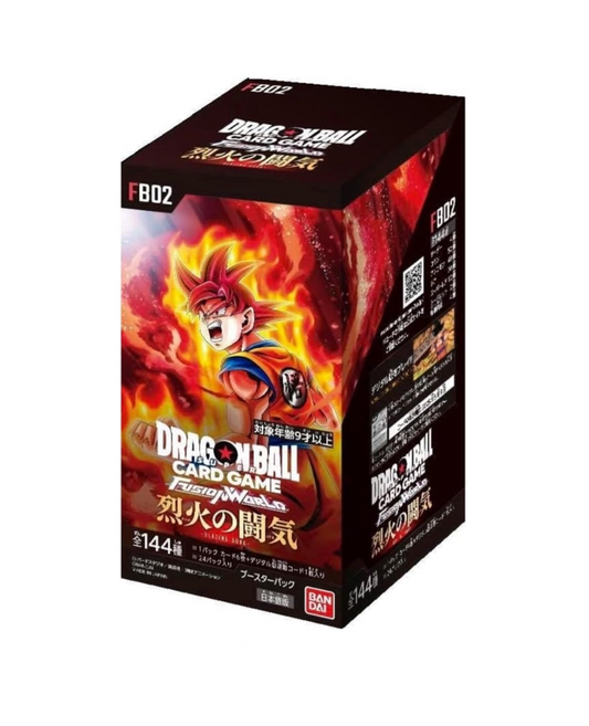Dragon Ball Super TCG: [Pre-order] Fusion World BLAZING AURA BOX [FB02] - NEW(2024/05/10)