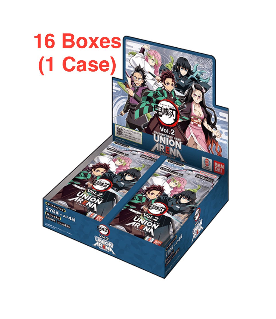 UNION ARENA TCG: (1 Case) Demon Slayer: Kimetsu no Yaiba Vol.2 [EX05BT] BOX - NEW(2024/05/31)