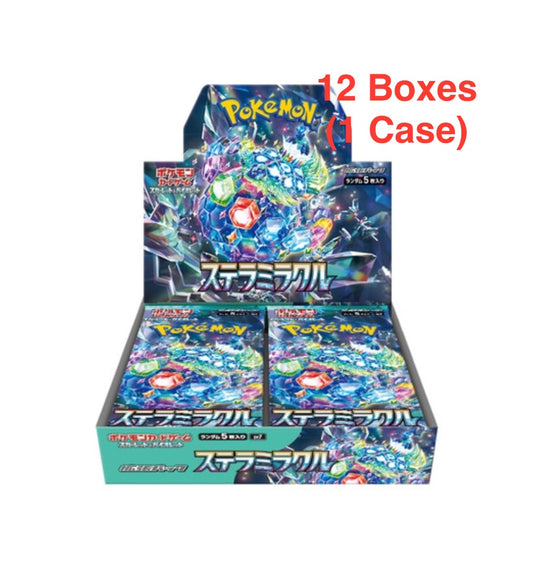 Pokémon TCG: (1 Case) Stella Miracle sv7 BOX - NEW/Sealed (2024/07/19)