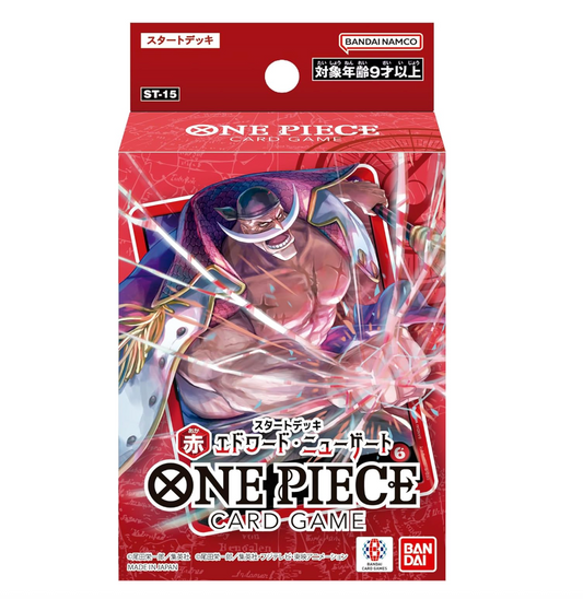 One Piece TCG:  Start Deck Red Edward Newgate [ST-15] - NEW (2024/07/13)