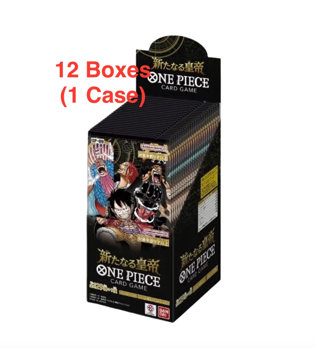 One Piece TCG: (1 Case) The Four Emperors [Op-09] - NEW (2024/08/31)