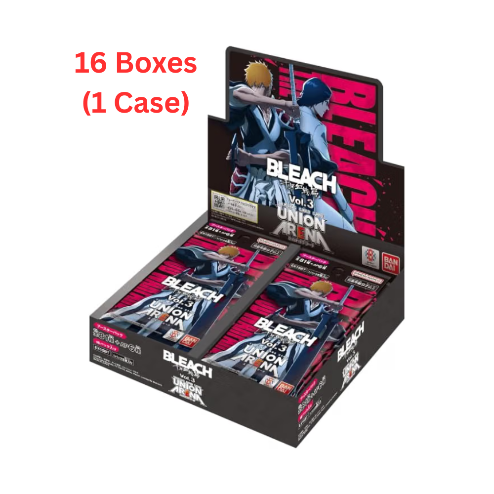 UNION ARENA TCG:(1 Case) BLEACH Thousand-Year Blood War Vol.3 [EX15BT] Booster BOX - Japanese - NEW/Sealed (2026/09/11)