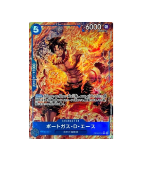 One Piece TCG: Portgas D Ace R OP08-052 Parallel  Two Legends