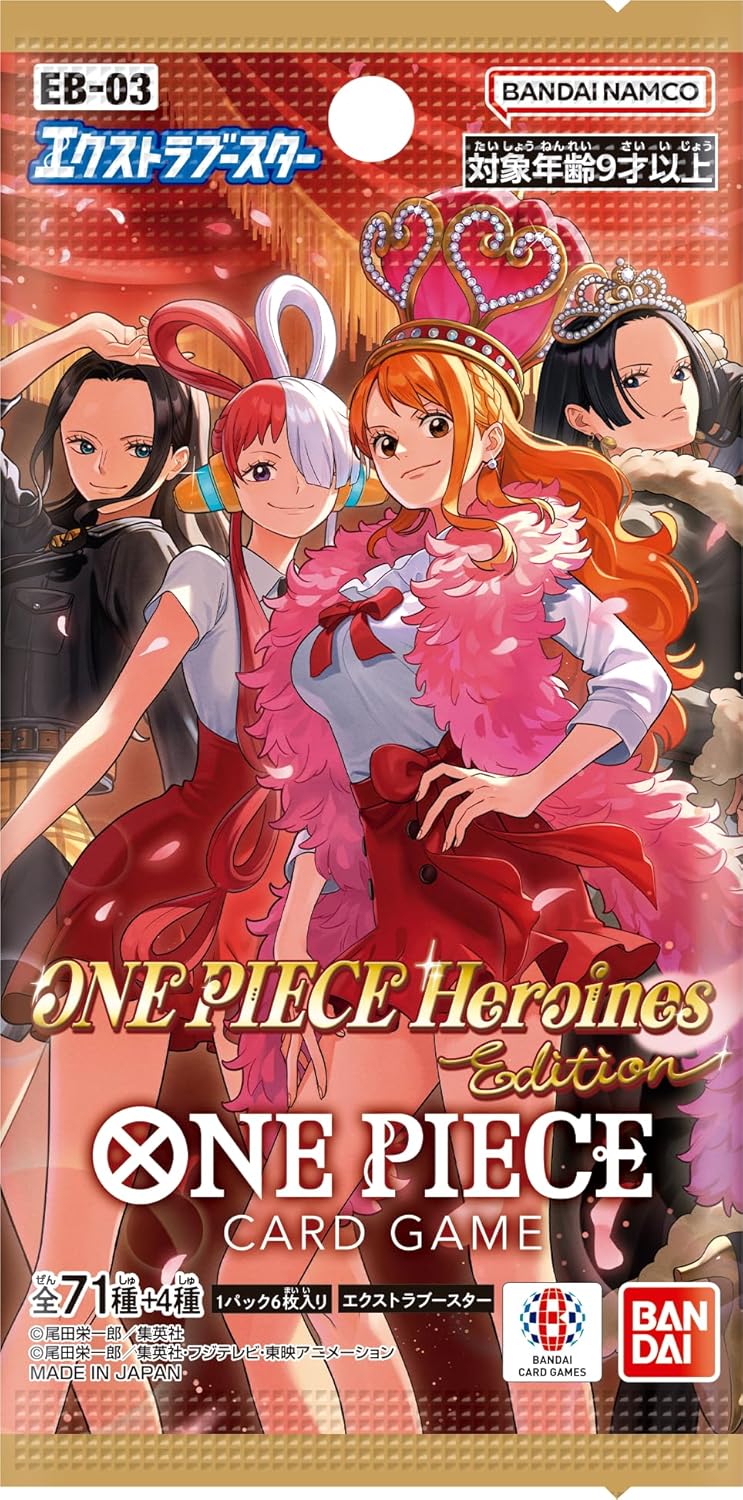 One Piece TCG: [Pre-order] (1 Case) Heroines Edition【EB-03】- NEW (2025/10/25)