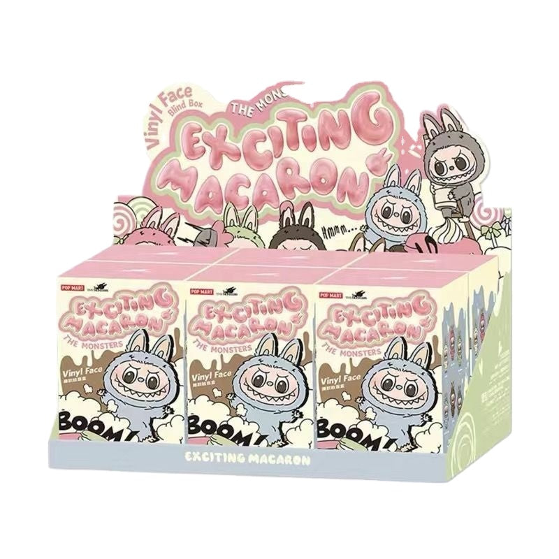 POPMART ラブブLABUBU Exciting Macaron ぬいぐるみ POP MART 正規品 THE MONSTERS Exciting Macaron シリーズ