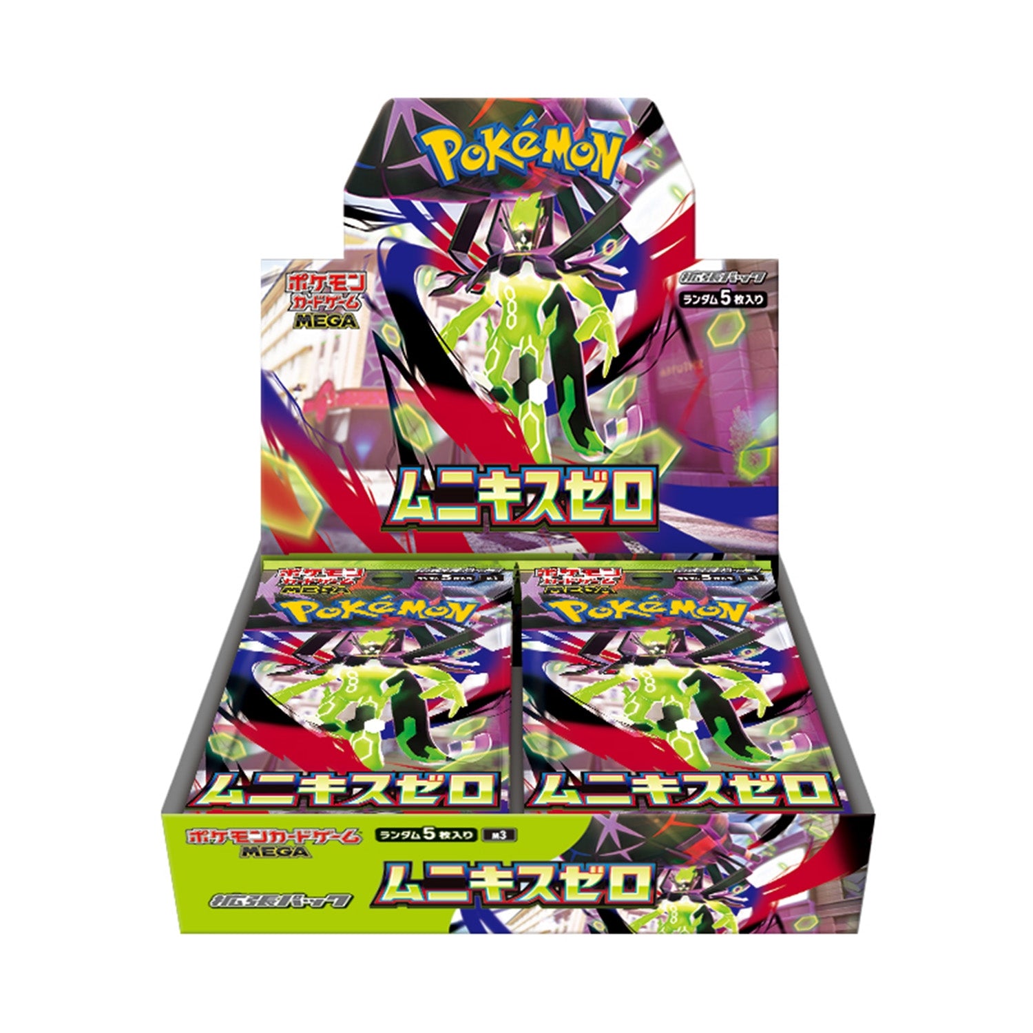 Pokémon TCG: [Pre-order] MEGA Munix Zero (Munikis Zero) m3 BOX - NEW/Sealed (2026/01/23)