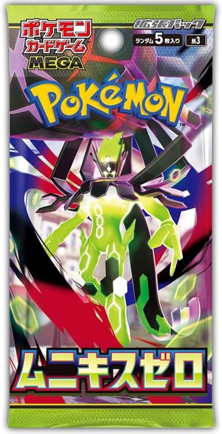 Pokémon TCG: [Pre-order] MEGA Munix Zero (Munikis Zero) m3 BOX - NEW/Sealed (2026/01/23)