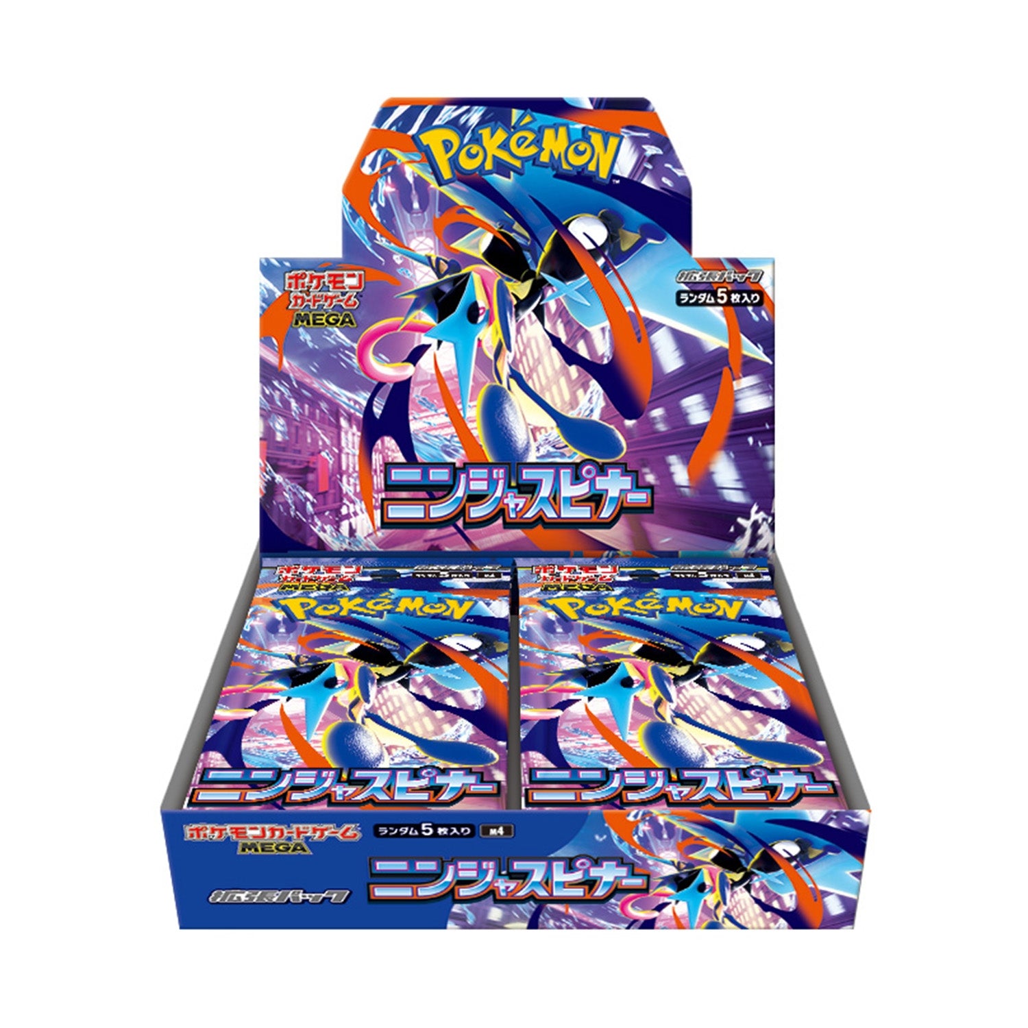 Pokémon TCG: [Pre-order] MEGA Ninja Spinner m4 BOX - NEW/Sealed (2026/03/13)