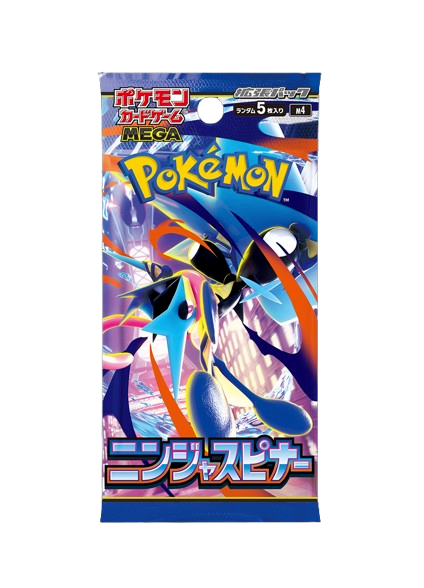 Pokémon TCG: [Pre-order] MEGA Ninja Spinner m4 BOX - NEW/Sealed (2026/03/13)