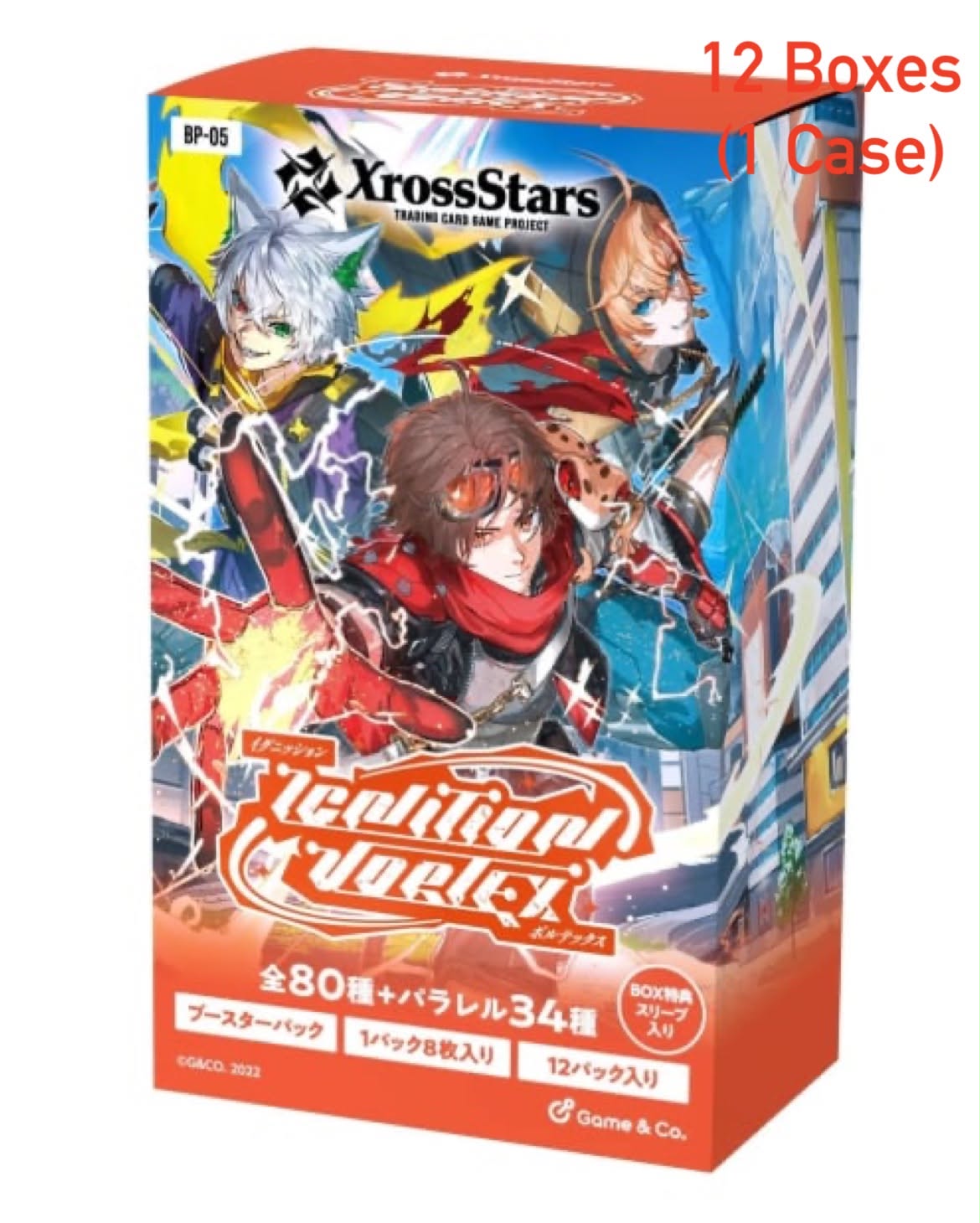 Xross Stars TCG: [Pre-order](1 Case)Booster Pack Vol. 5: "Ignition Vortex"(2026/10/30)