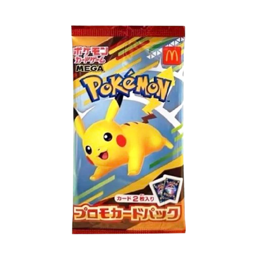 Pokémon TCG:  MEGA McDonald's Happy Set 2025 Promo Card Pack - NEW/Sealed (2025/08/09)
