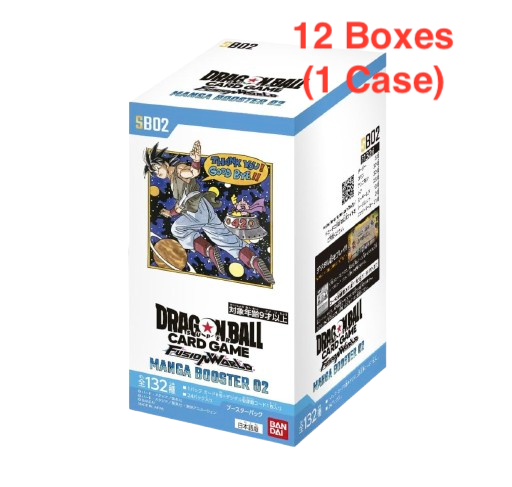 manga booster 02 booster box Dragon Ball Super Card Game Fusion World Official In addition SB02 MANGA BOOSTER 02 Japanese