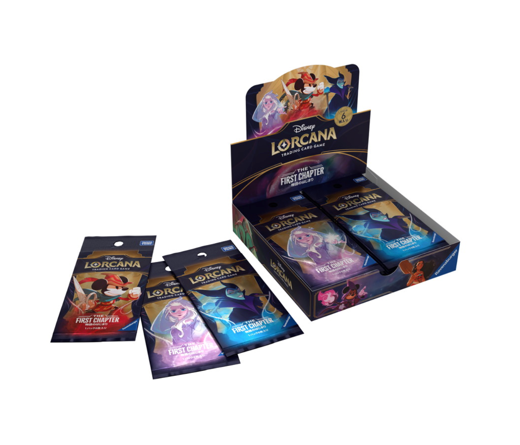 Disney Lorcana TCG: [Pre-order] Japanese Booster Pack THE FIRST CHAPTER: THE STORY BEGINS - NEW /Sealed (2025/Jan)