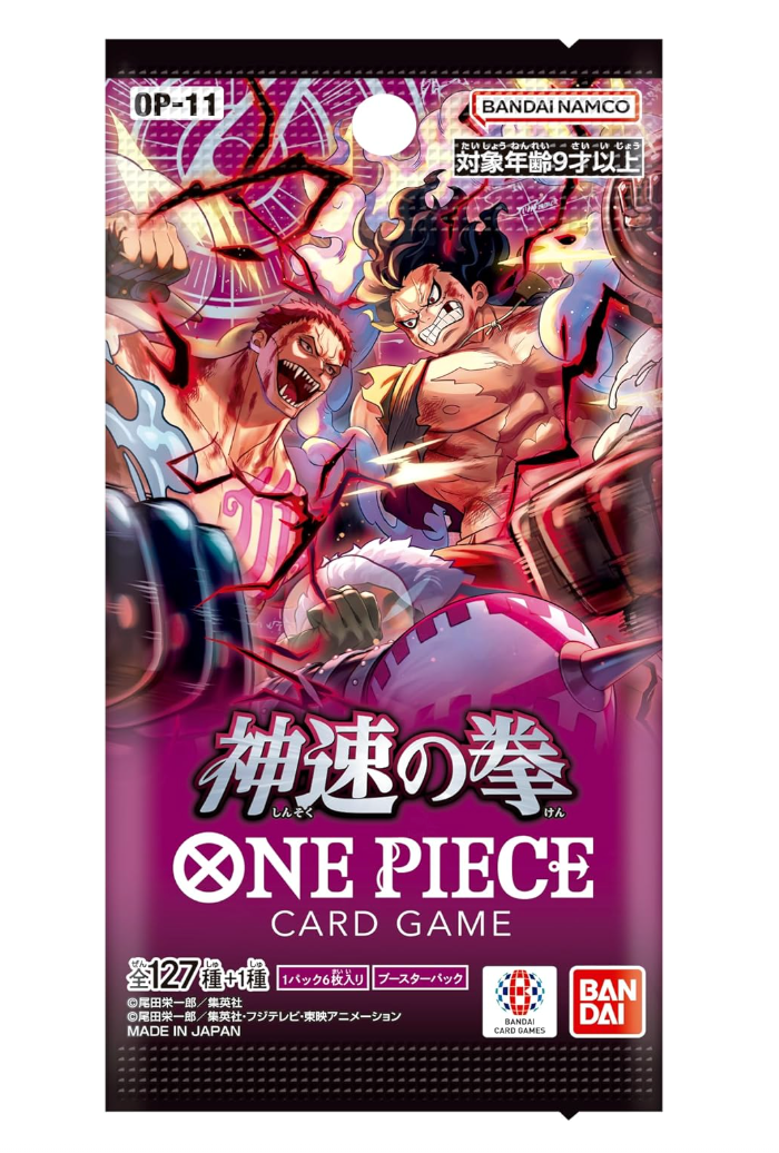 One Piece TCG: [Pre-order] A Fist of Divine Speed [OP-11]  - NEW (2025/03/01)